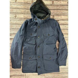 Wallace & Barnes lightweight utility parka Jacket sz XS Navy NWT MSPR 228